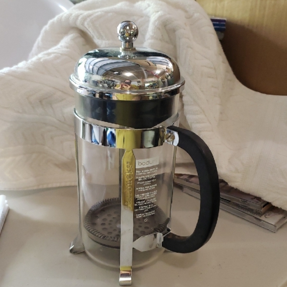 Bodum Silver French Press Coffee Maker